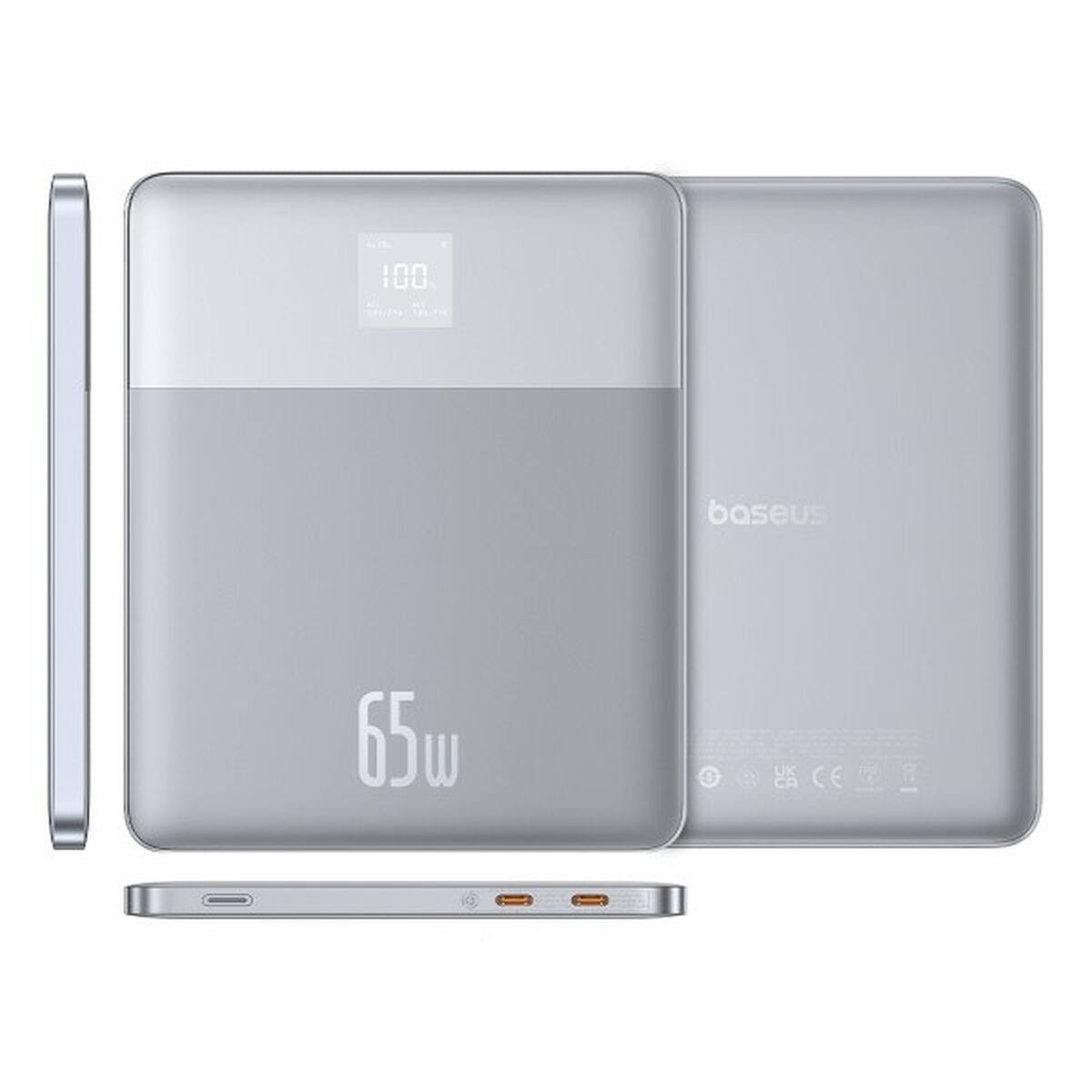 Powerbank Baseus P10063801S13-00 Silver-17