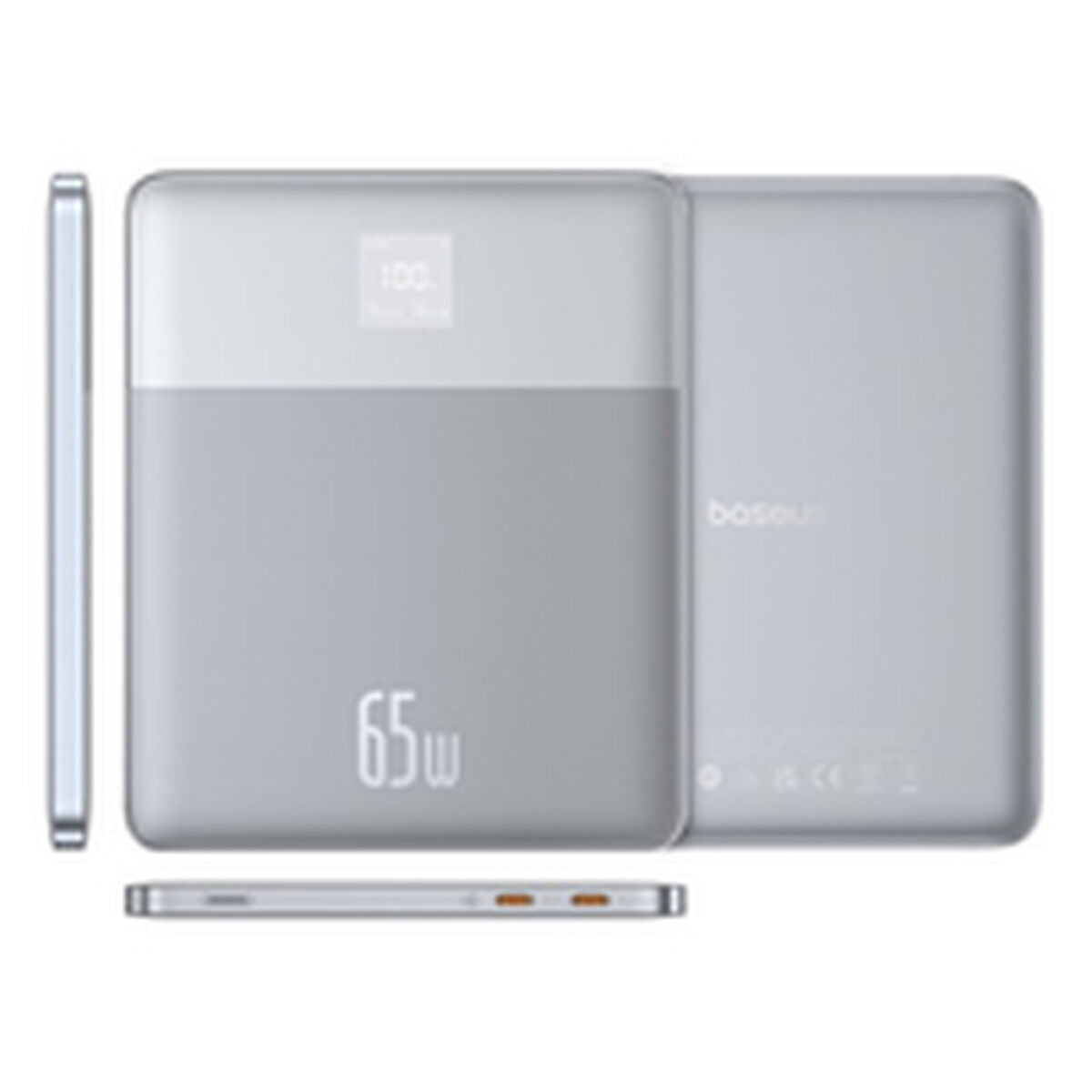 Powerbank Baseus P10063801S13-00 Silver-16