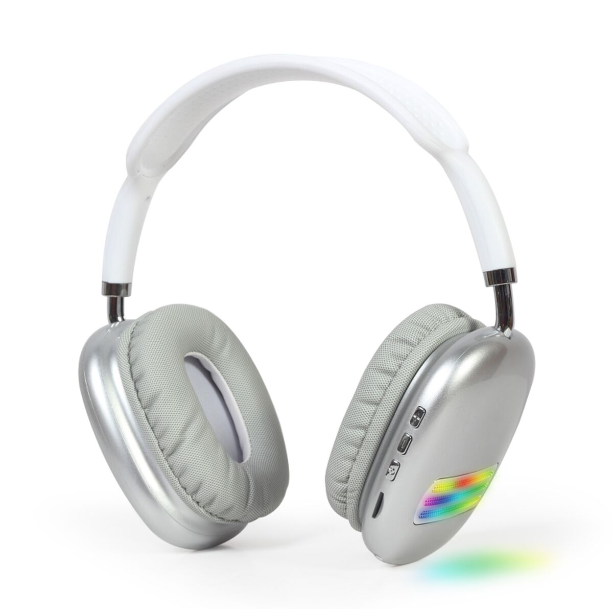 Headphones with Microphone GEMBIRD BHP-LED-02-W-0
