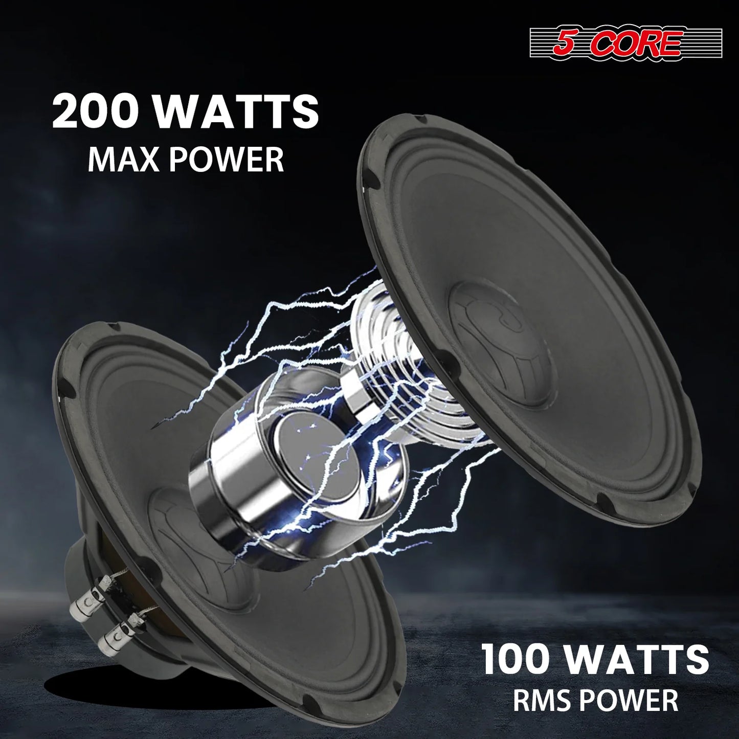 5 Core 12 Inch Speaker 200W Car Loudspeaker 4 Ohm Replacement Driver W 30 Oz Y30 Magnet for Vehicle