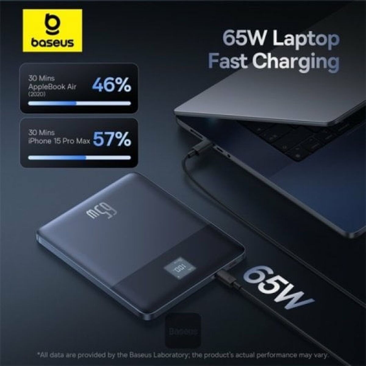 Powerbank Baseus P10063801S13-00 Silver-4