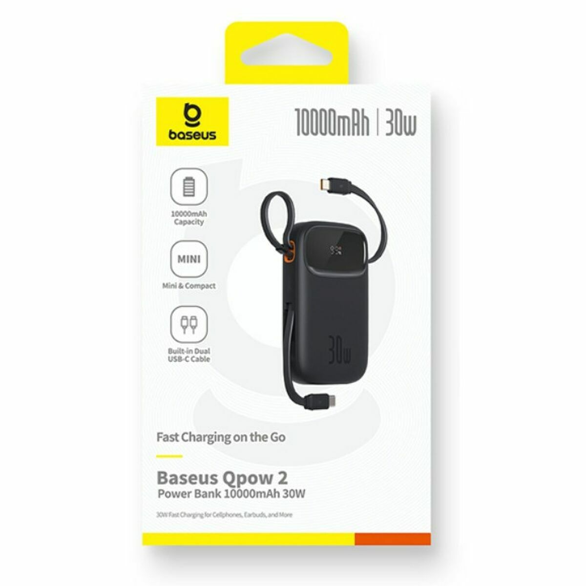 Powerbank Baseus P10055008113-00 Black 10000 mAh-1