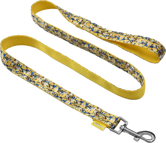 the Rise of Gru 4 Foot Dog Leash (48 Inch) | More than a Minion Yellow Dog Leash Easily Attaches to Any Dog Collar or Harness | the  Despicable Me Dog Leash